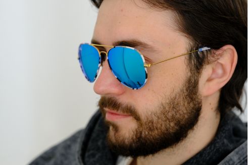 Ray Ban Original 3026haki-blue